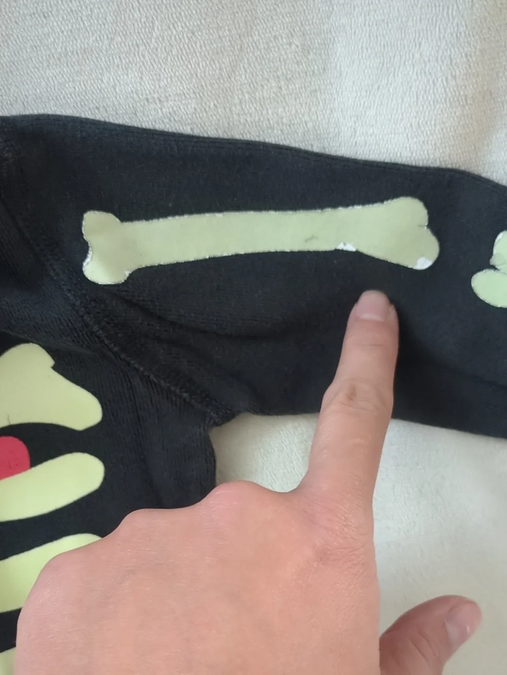 Hanna Andersson Skeleton Pajama Set Black & Yellow Boys 2T